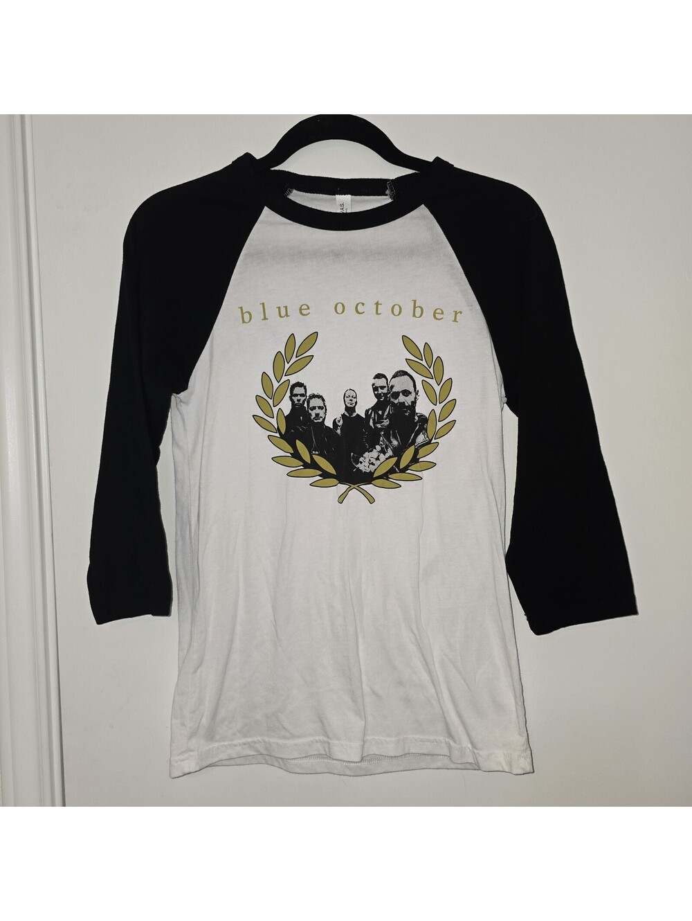 Blue October Band T-Shirt Sz S Autographed Ryan Delahoussaye